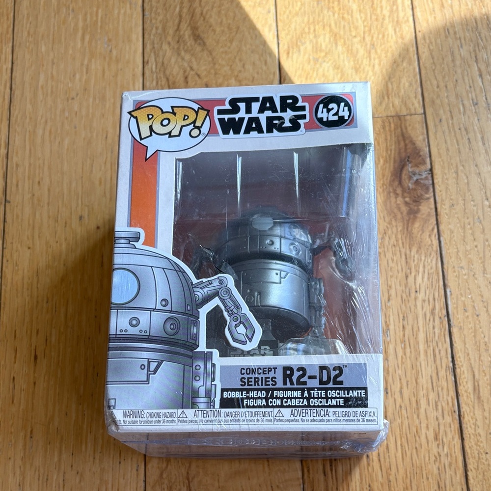 Pop Star Wars Concept Series R2-D2 Figure